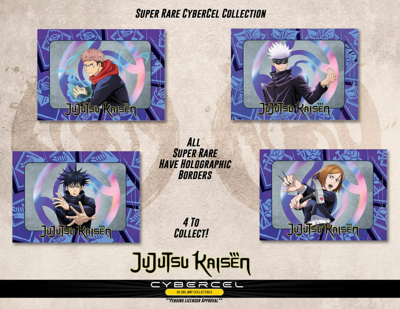 Cybercel Jujutsu Kaisen Series 1 Trading Cards Factory Sealed Hobby Box
