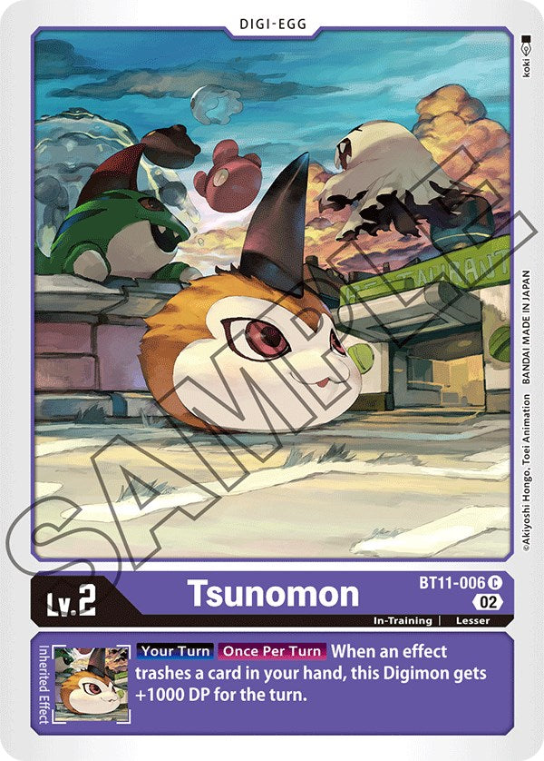 Tsunomon [BT11-006] [Dimensional Phase]