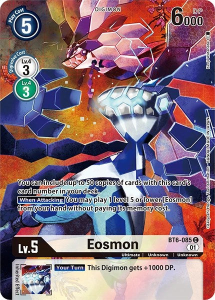 Eosmon [BT6-085] (Alternate Art) [Dimensional Phase]