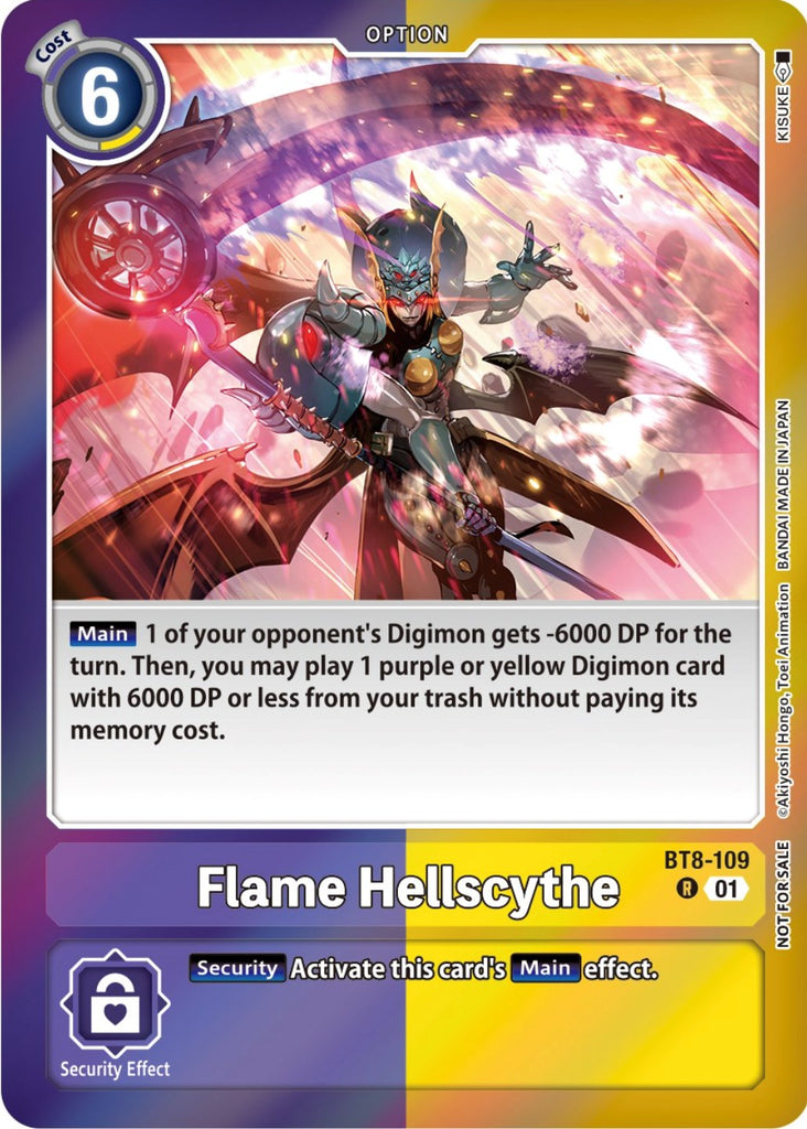 Flame Hellscythe [BT8-109] (Event Pack 5) [New Awakening Promos]