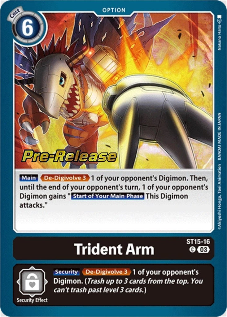 Trident Arm [ST15-16] [Starter Deck: Dragon of Courage Pre-Release Cards]