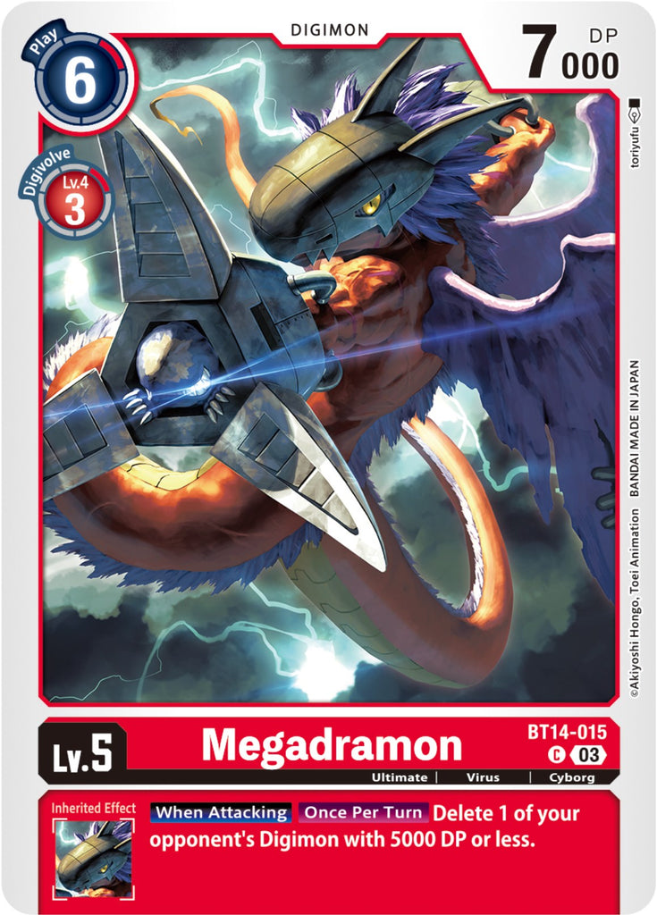 Megadramon [BT14-015] [Blast Ace]