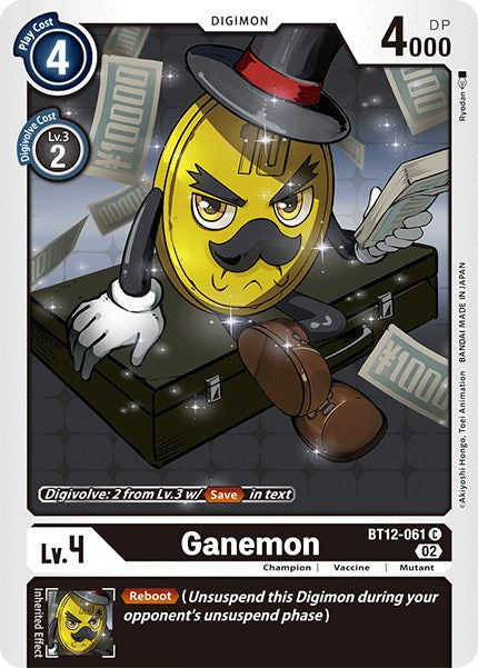 Ganemon [BT12-061] [Across Time]