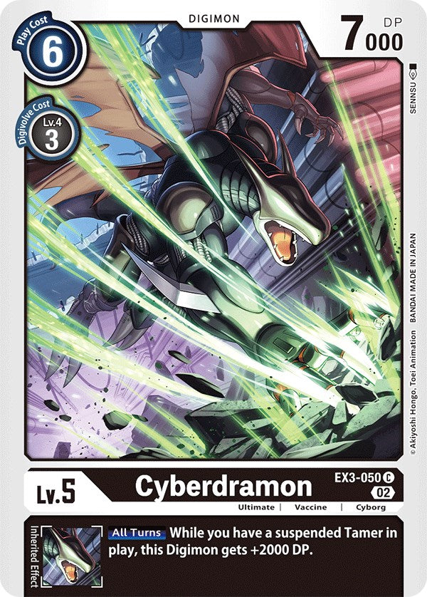 Cyberdramon [EX3-050] [Draconic Roar]