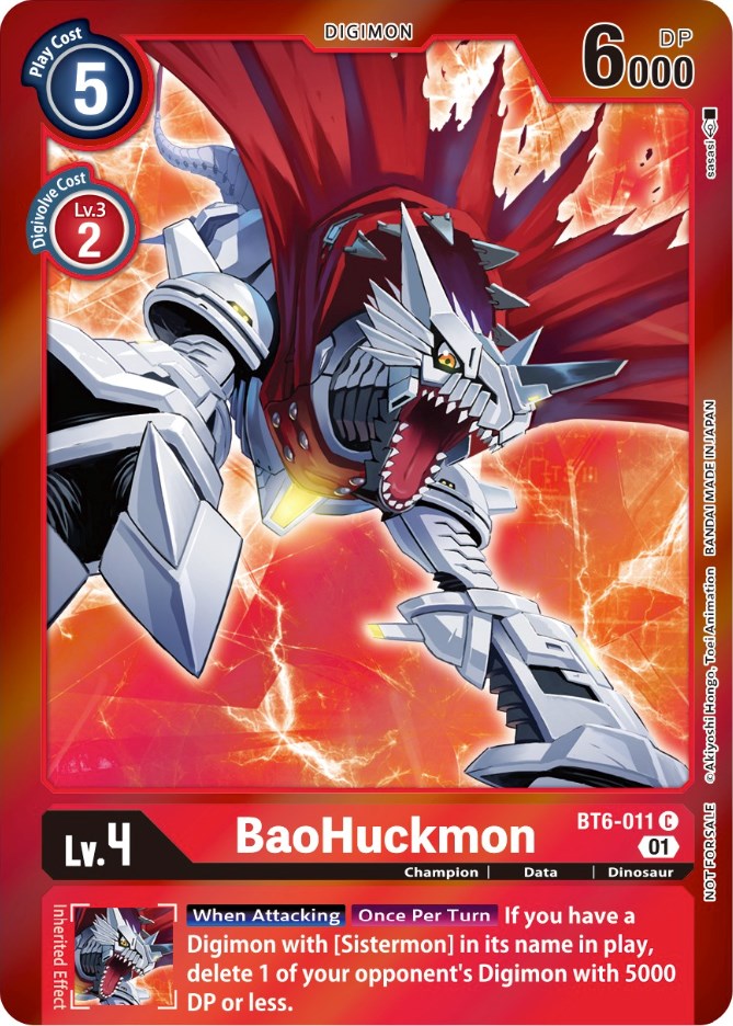 BaoHuckmon [BT6-011] (Event Pack 3) [Double Diamond Promos]
