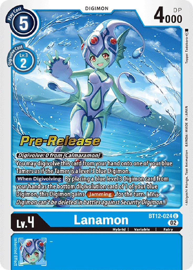 Lanamon [BT12-024] [Across Time Pre-Release Cards]